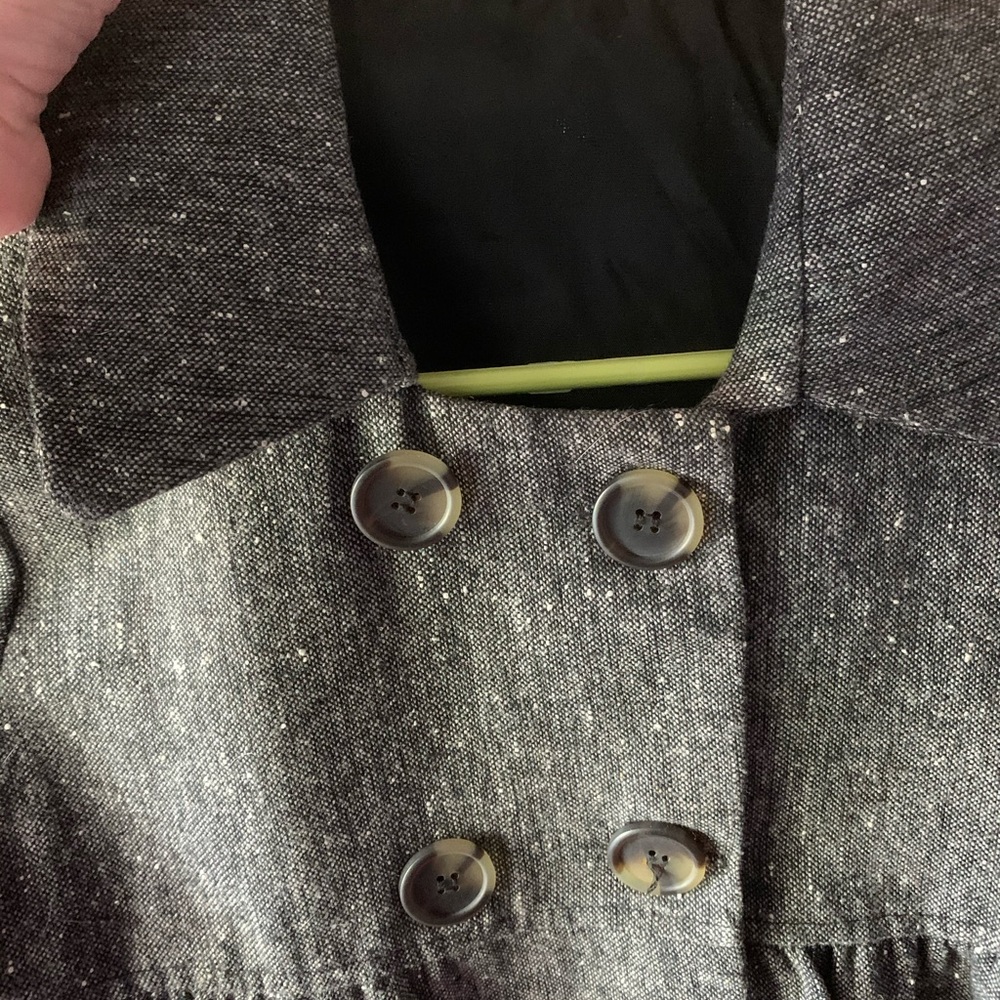 Glam Short Sleeve Blazer, Size 4